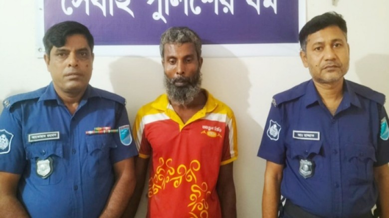 পাংশায় ধর্ষণ চেষ্টা মামলার আসামী গ্রেফতার