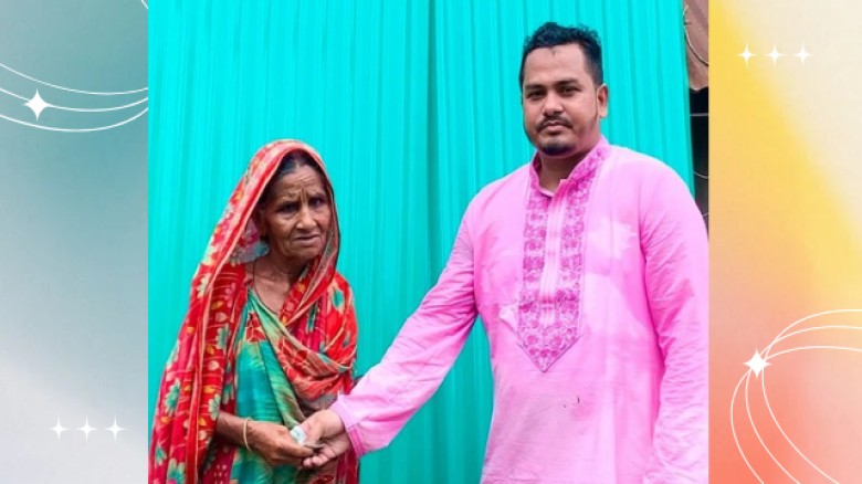 একটি ঘর বদলে দিল একটি পরিবারের জীবন। মানবিকতার উজ্জ্বল দৃষ্টান্ত স্থাপন করলেন হাজী আব্দুল মোমিন।