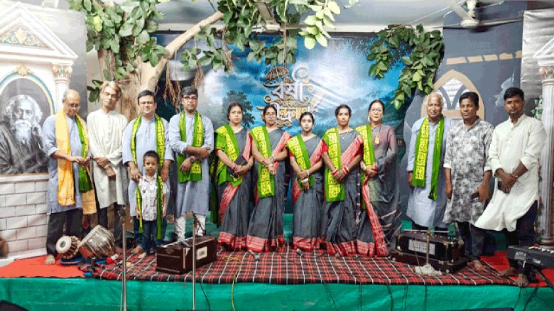 উল্লাপাড়ায় বর্ষা ও রবীন্দ্রসংগীত অনুষ্ঠান অনুষ্ঠিত