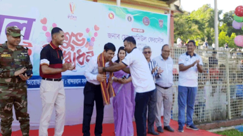“সম্প্রীতির বান্দরবান ফুটবল টুর্নামেন্ট–২০২৬” এর শুভ উদ্বোধন
