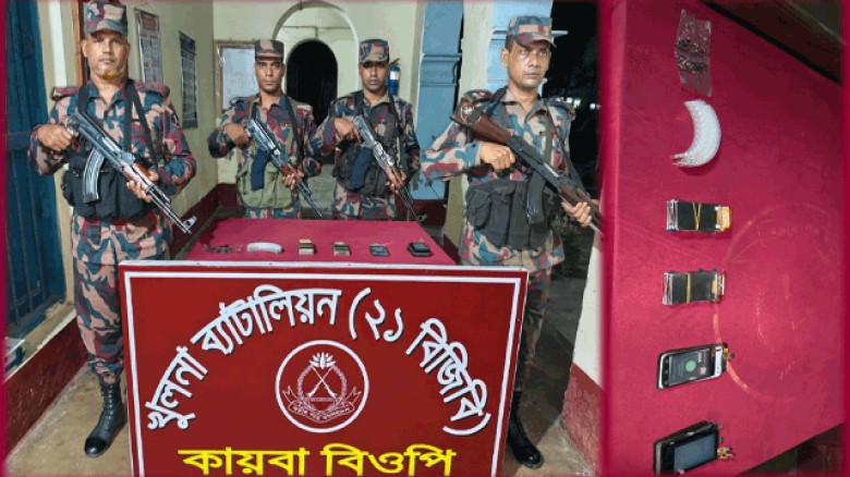 শার্শায় বিজিবি’র চোরাচালান বিরোধী অভিযান