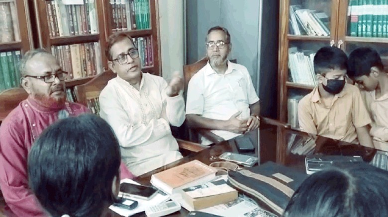 পাংশায় কাজী আব্দুল মাজেদ একাডেমীর শিক্ষার্থীদের কর্মসূচি অনুষ্ঠিত